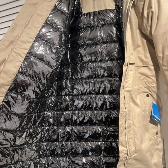 Columbia Apres Arson Winter Long Down Jacket Women’s Size 1X  Omni-Tech - Picture 9 of 15